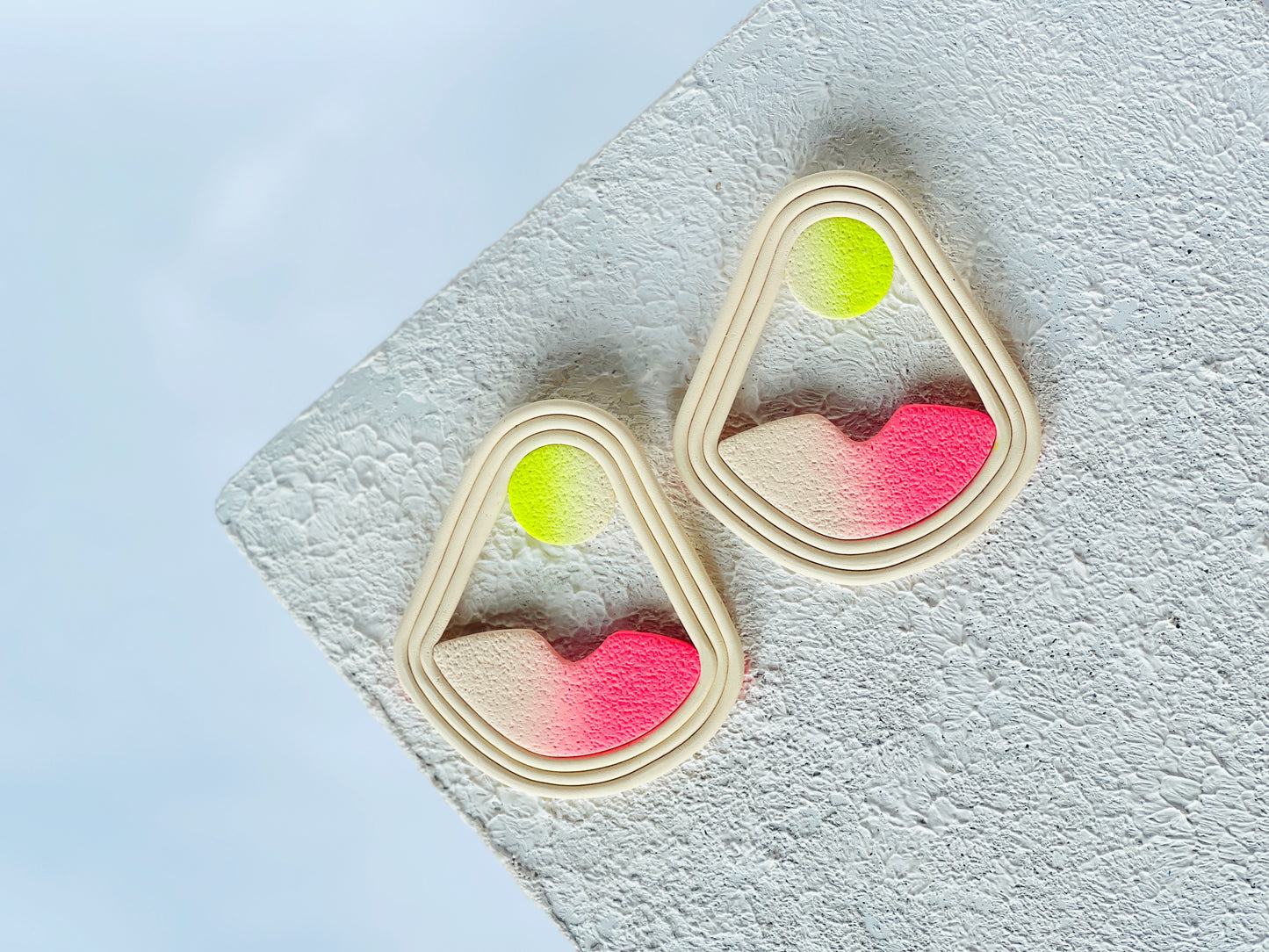 The Drew II in Citron, Guava, + Cream Polymer
