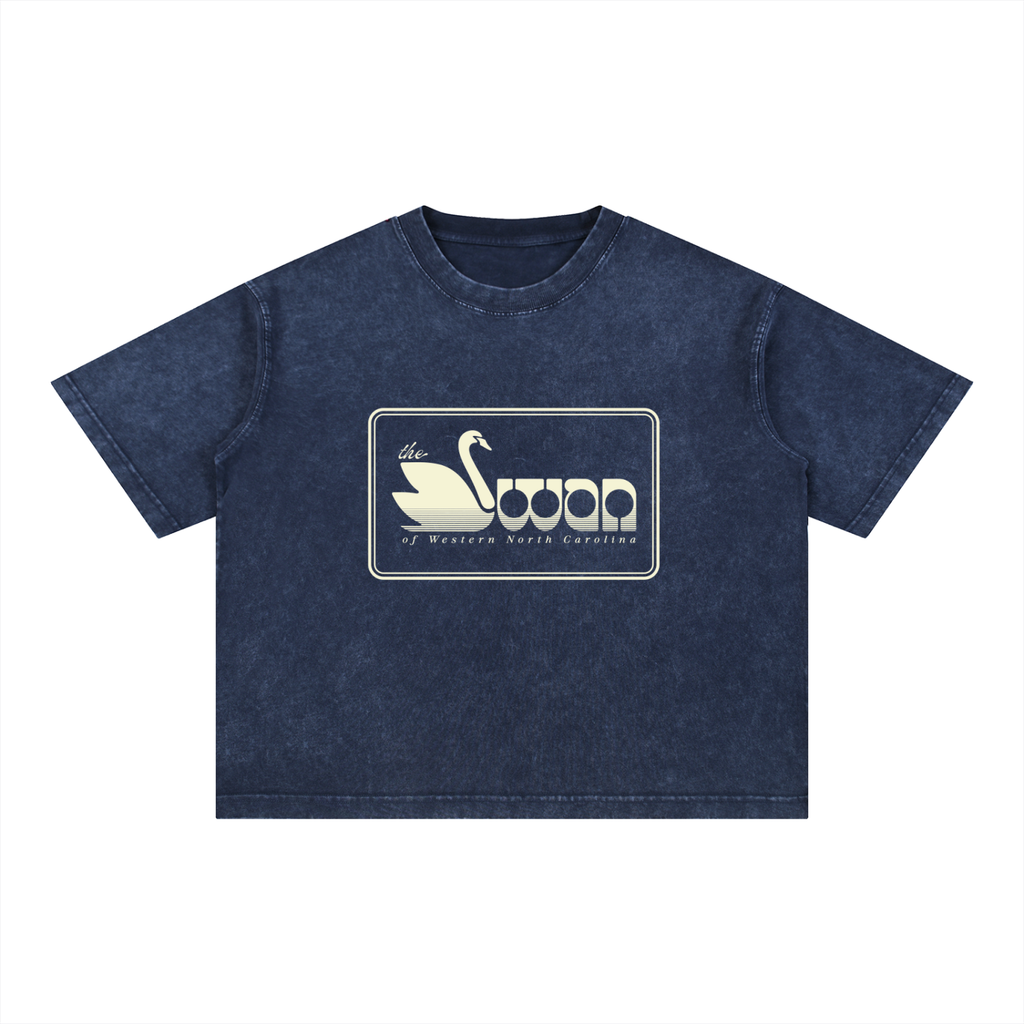 Mineral Wash Boxy Cotton T-Shirt