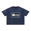 Mineral Wash Boxy Cotton T-Shirt