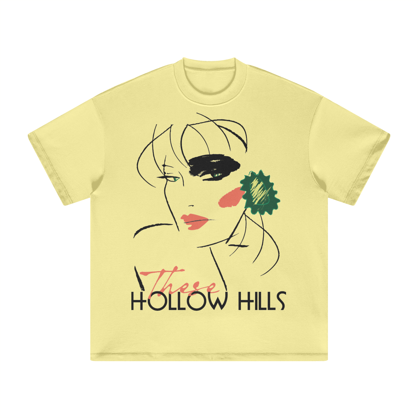 80s Lady Shirt - Yellow
