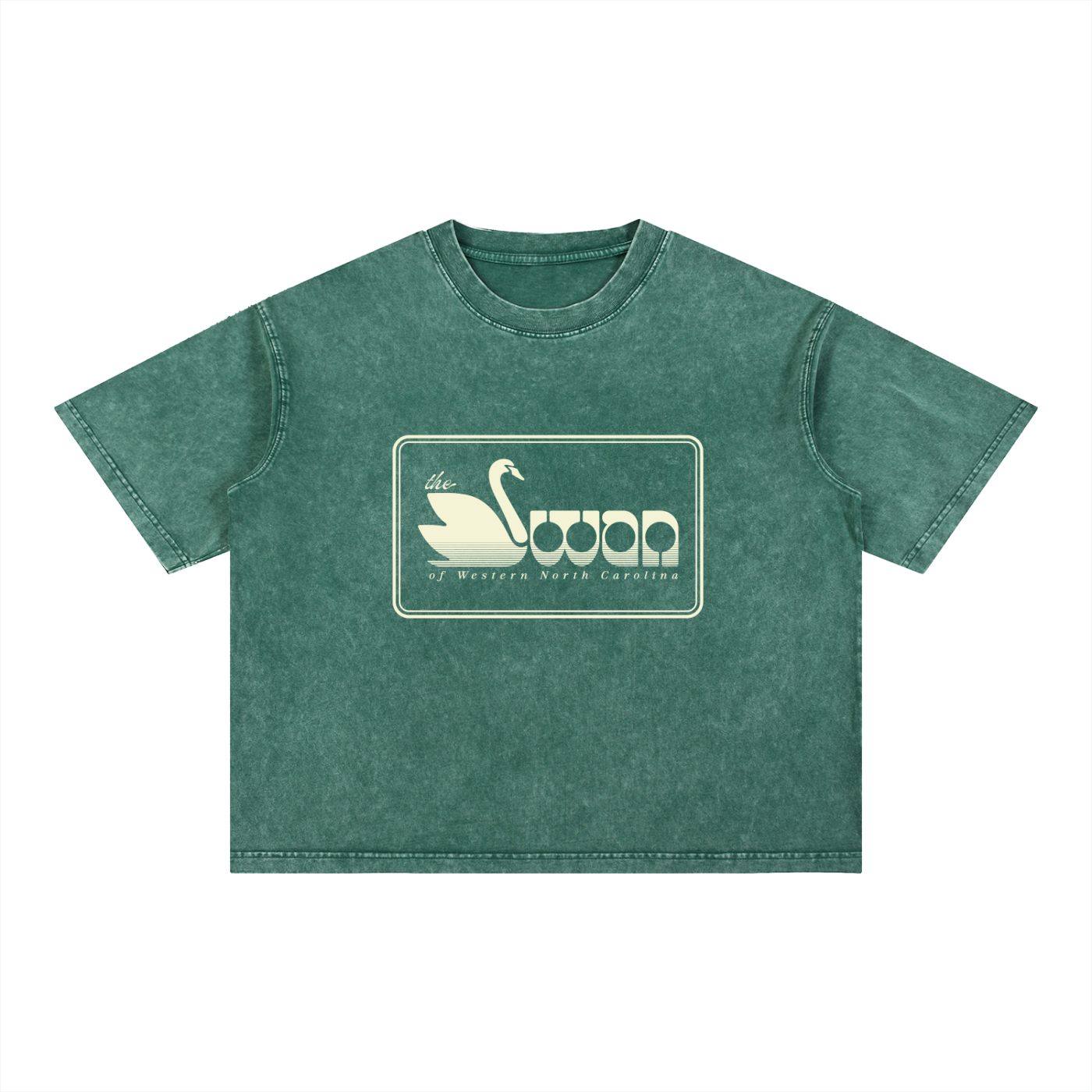 Mineral Wash Boxy Cotton T-Shirt