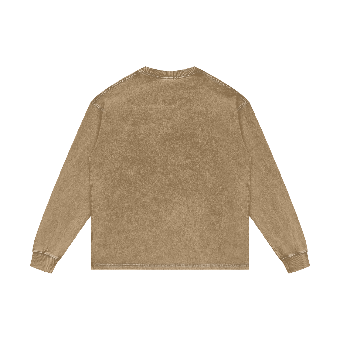 Acid Wash Oversize Long Sleeve T-Shirt - 250 GSM