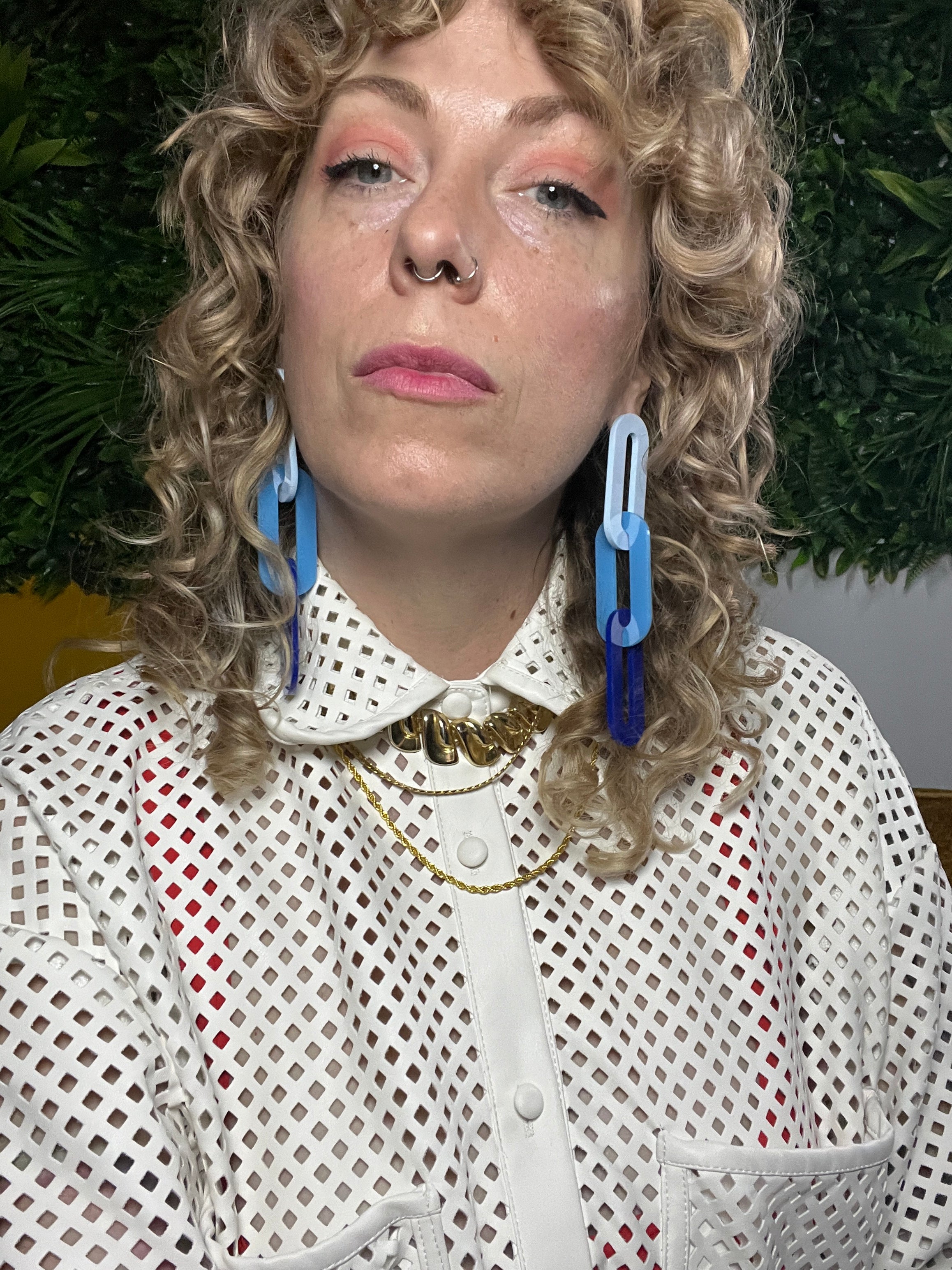 The Spano Earring in Ombre Acrylic