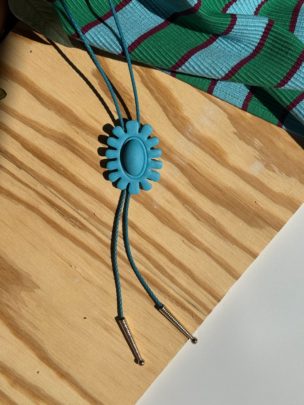 The Brio BOLO TIE in Sky Blue