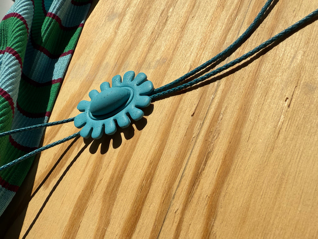 The Brio BOLO TIE in Sky Blue