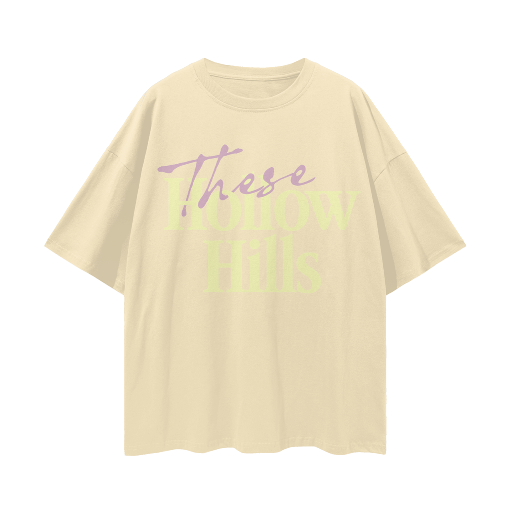 Oversize Deep Drop Shoulder Tee - 190 GSM