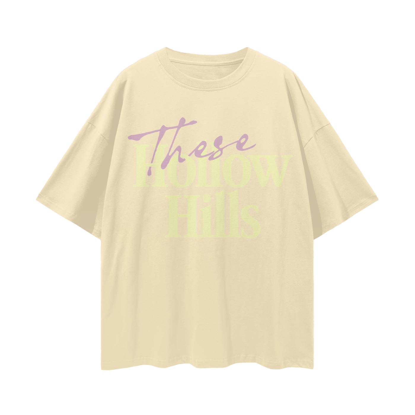 Oversize Deep Drop Shoulder Tee - 190 GSM