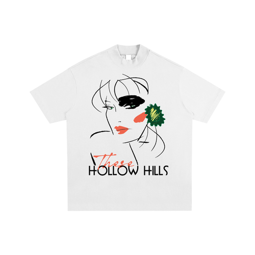 80s Lady Oversized Tee - White