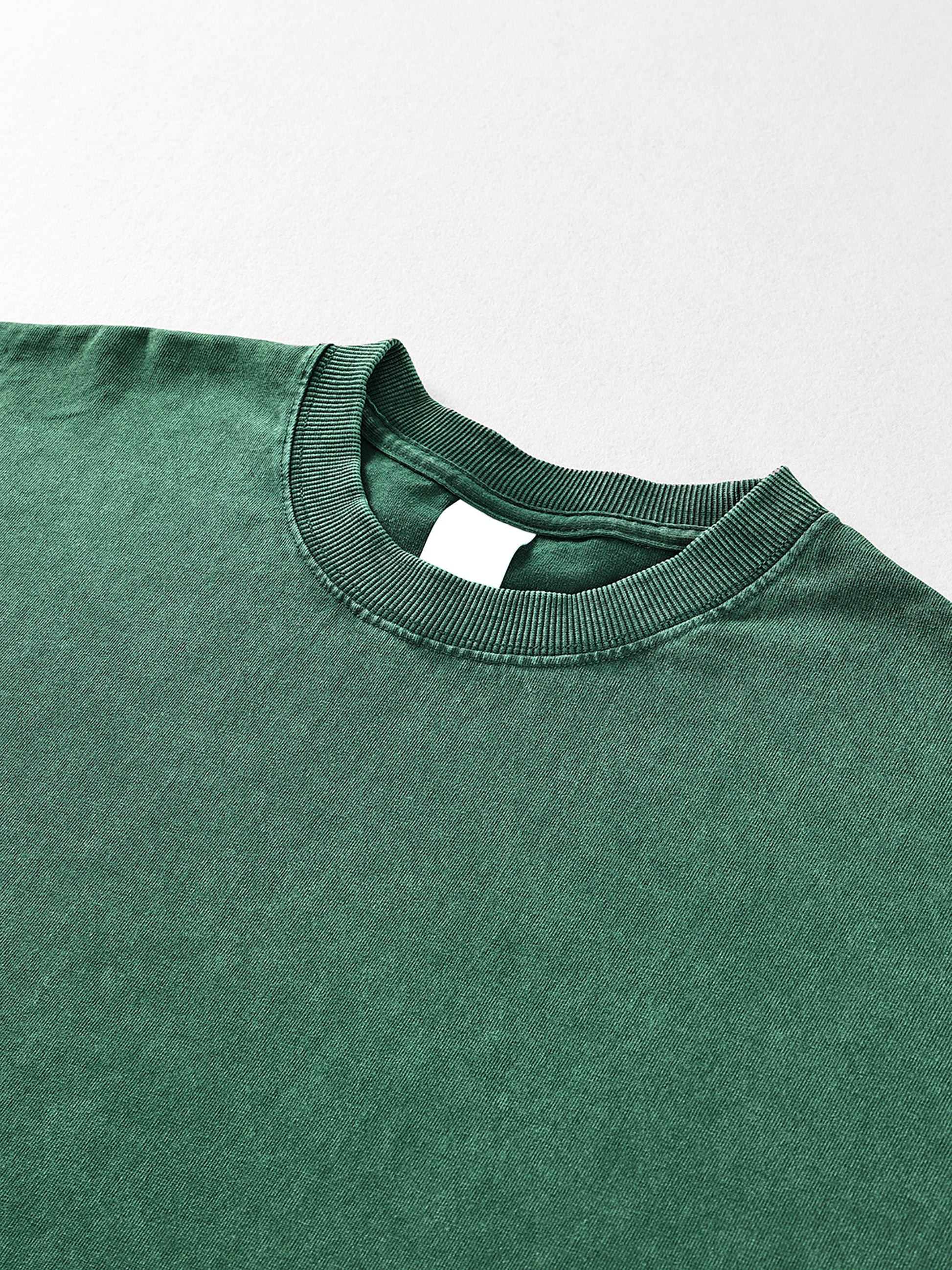 Acid Wash Oversize Long Sleeve T-Shirt - 250 GSM
