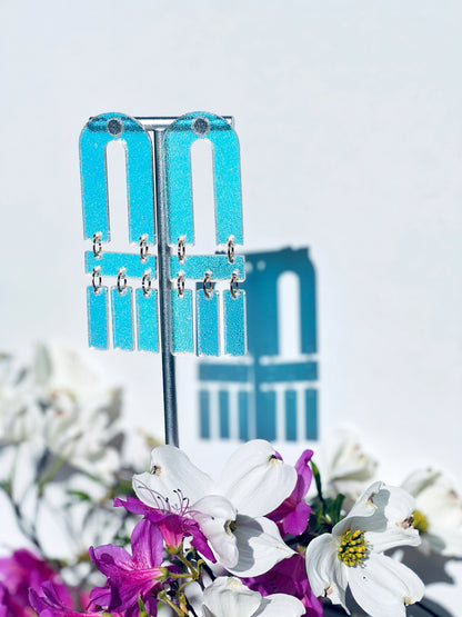 The Serena Arch in textured Holographic Acrylic
